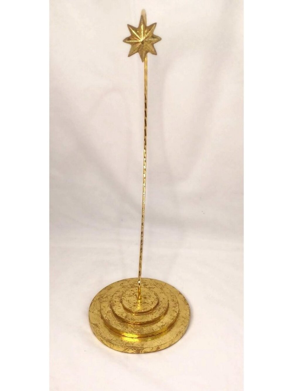 Christopher Radko Christmas Ornament Stand Deco Starlight Gold Display Hanger - Picture 2 of 13